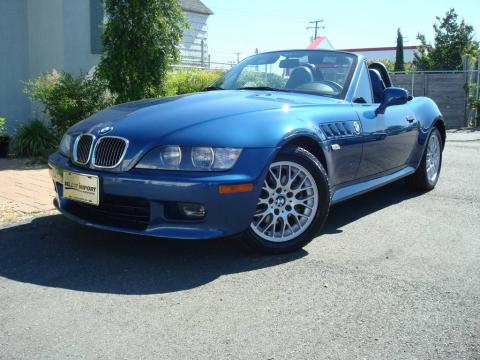   Interior on Topaz Blue Metallic Bmw Z3 2 8 Roadster  Click To Enlarge