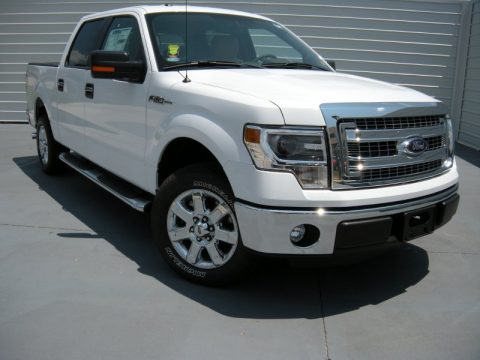 Oxford White Ford F150 XLT SuperCrew.  Click to enlarge.
