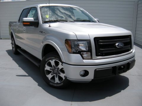 Ingot Silver Ford F150 FX2 SuperCrew.  Click to enlarge.
