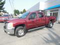 Front 3/4 View of 2008 Chevrolet Silverado 2500HD LTZ Crew Cab 4x4 #5