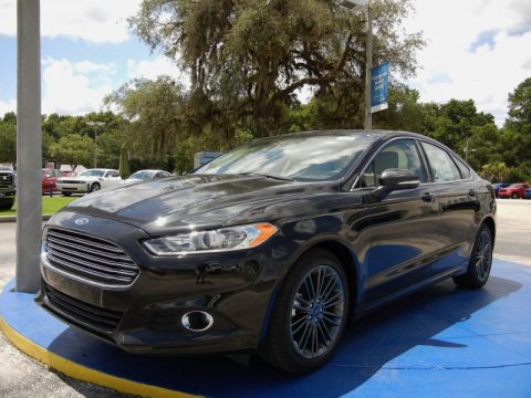 Tuxedo Black Ford Fusion SE EcoBoost.  Click to enlarge.