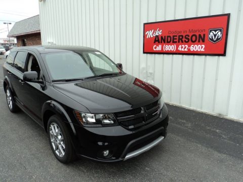 Pitch Black Dodge Journey R/T AWD.  Click to enlarge.