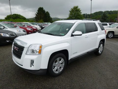 Summit White GMC Terrain SLT AWD.  Click to enlarge.