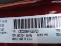 Chrysler Color Code PRV Velvet Red Pearl #9 Chrysler Color Code PRV Velvet Red Pearl #9