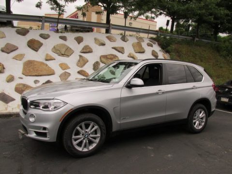 Glacier Silver Metallic BMW X5 xDrive35i.  Click to enlarge.