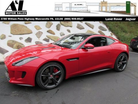 Salsa Red Jaguar F-TYPE R Coupe.  Click to enlarge.