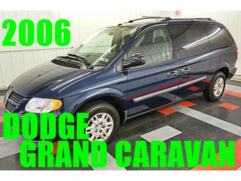 Midnight Blue Pearl Dodge Grand Caravan SE.  Click to enlarge.