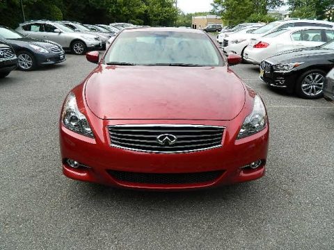 Venetian Red Infiniti Q60 Coupe AWD.  Click to enlarge.