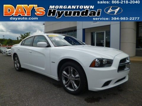 Bright White Dodge Charger R/T AWD.  Click to enlarge.