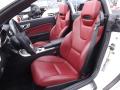 Front Seat of 2012 Mercedes-Benz SLK 350 Roadster #15