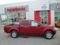  2014 Nissan Frontier Cayenne Red #8