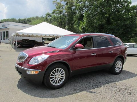Red Jewel Tintcoat Buick Enclave CXL AWD.  Click to enlarge.
