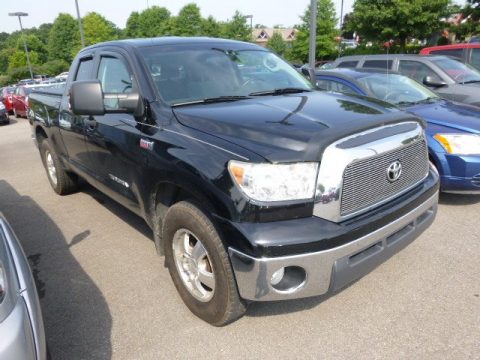 Black Toyota Tundra SR5 Double Cab 4x4.  Click to enlarge.