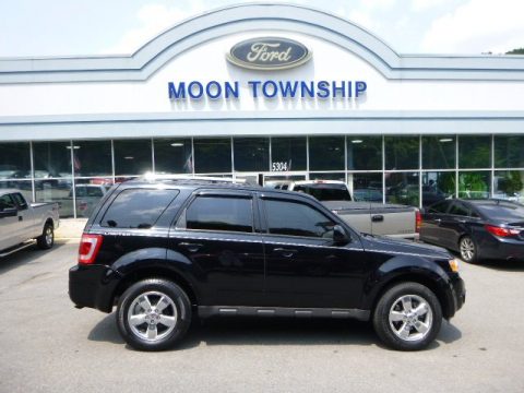 Ebony Black Ford Escape Limited 4WD.  Click to enlarge.