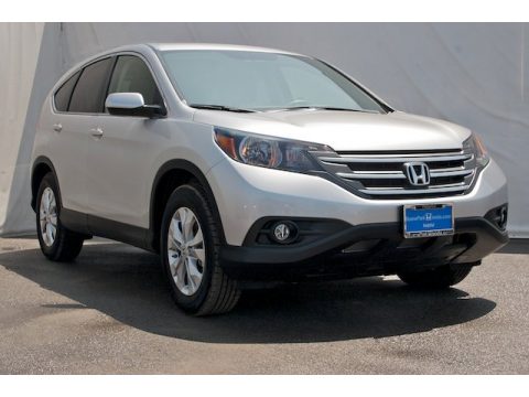Alabaster Silver Metallic Honda CR-V EX.  Click to enlarge.