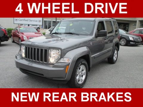 Mineral Gray Metallic Jeep Liberty Sport 4x4.  Click to enlarge.