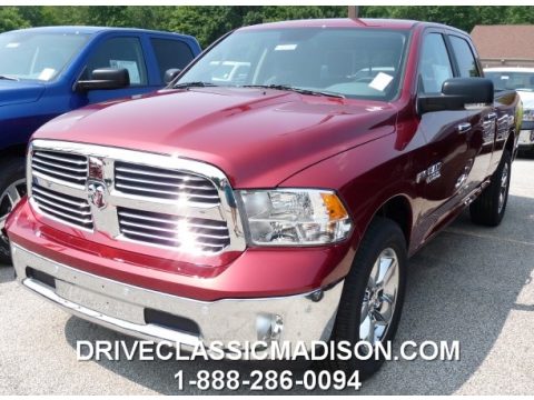 Deep Cherry Red Crystal Pearl Ram 1500 SLT Crew Cab 4x4.  Click to enlarge.