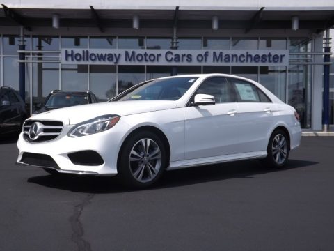 Polar White Mercedes-Benz E E250 BlueTEC 4Matic Sedan.  Click to enlarge.