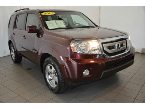 Dark Cherry Pearl Honda Pilot EX-L. Click to enlarge. Dark Cherry Pearl Honda Pilot EX-L. Click to enlarge.