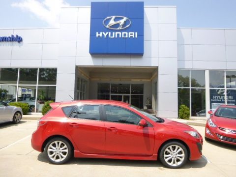 Velocity Red Mica Mazda MAZDA3 s Sport 5 Door.  Click to enlarge.