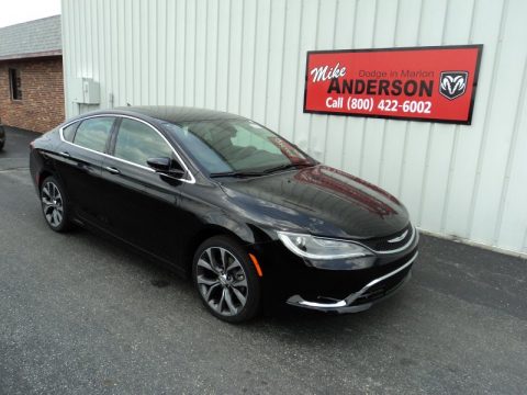 Black Chrysler 200 C.  Click to enlarge.