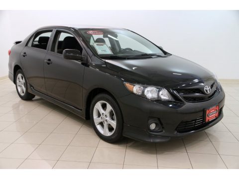 Black Sand Pearl Toyota Corolla S.  Click to enlarge.