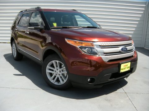Bronze Fire Ford Explorer XLT.  Click to enlarge.