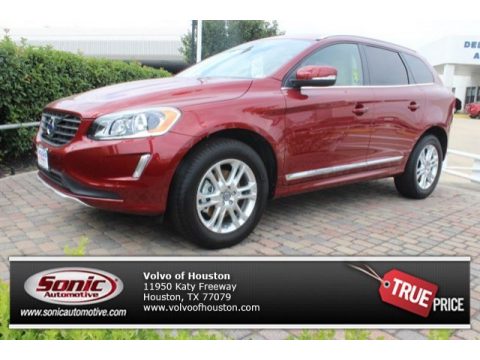 Flamenco Red Metallic Volvo XC60 T5 Drive-E.  Click to enlarge.