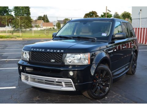 Java Black Pearlescent Land Rover Range Rover Sport HSE.  Click to enlarge.