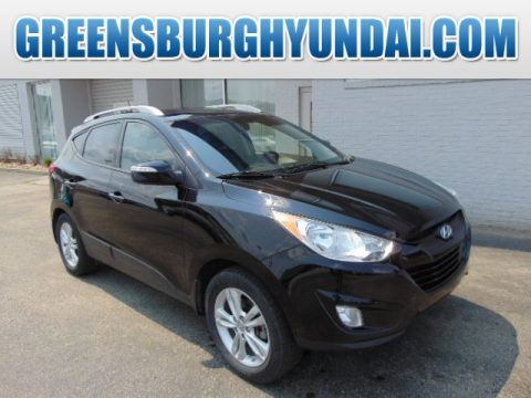 Ash Black Hyundai Tucson GLS AWD.  Click to enlarge.