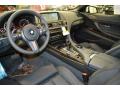  2015 BMW 6 Series Black Interior #6