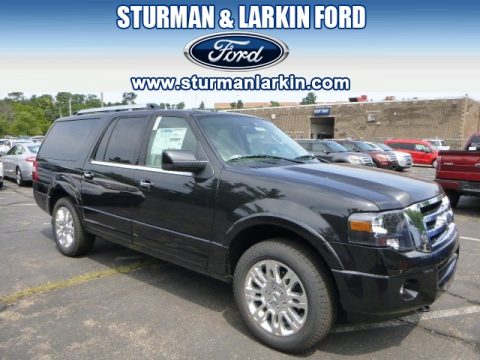 Tuxedo Black Ford Expedition EL Limited 4x4.  Click to enlarge.