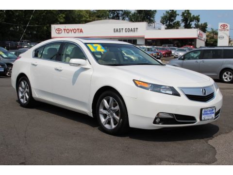 Bellanova White Pearl Acura TL 3.5 Technology.  Click to enlarge.