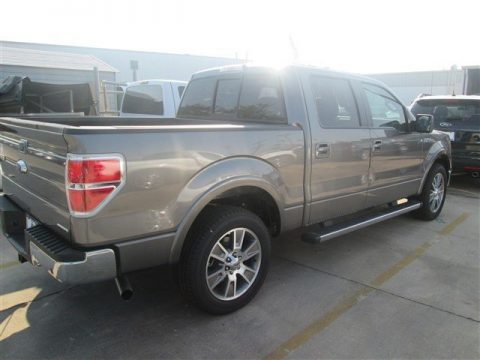 Sterling Grey Ford F150 Lariat SuperCrew.  Click to enlarge.