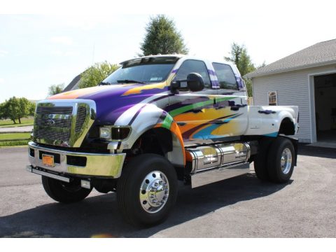 Custom Paint Ford F650 Super Duty XLT Crew Cab.  Click to enlarge.