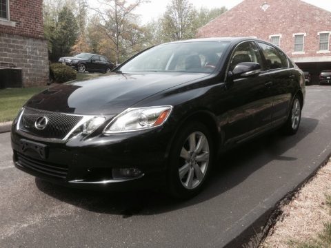 Obsidian Black Lexus GS 350 AWD.  Click to enlarge.