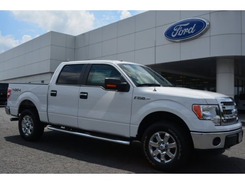 Oxford White Ford F150 XLT SuperCrew 4x4.  Click to enlarge.