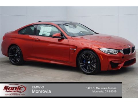 Sakhir Orange Metallic BMW M4 Coupe.  Click to enlarge.