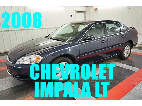 Imperial Blue Metallic Chevrolet Impala LT.  Click to enlarge.