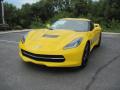 Front 3/4 View of 2014 Chevrolet Corvette Stingray Coupe Z51 #2