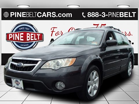 Diamond Gray Metallic Subaru Outback 2.5i Limited Wagon.  Click to enlarge.