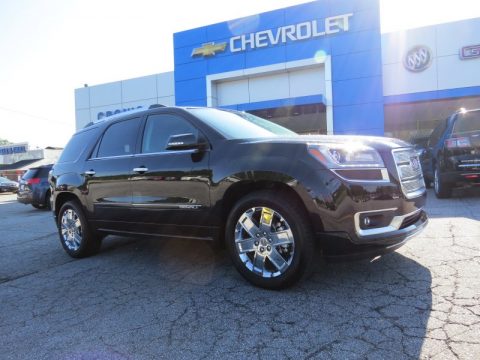 Carbon Black Metallic GMC Acadia Denali.  Click to enlarge.