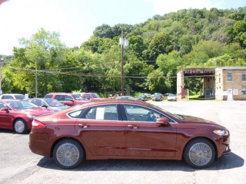 Bronze Fire Metallic Ford Fusion SE.  Click to enlarge.