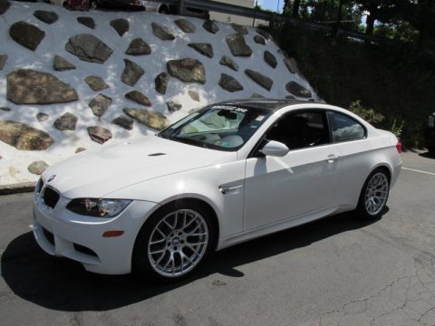 Alpine White BMW M3 Coupe.  Click to enlarge.