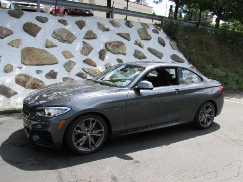 Mineral Grey Metallic BMW 2 Series M235i xDrive Coupe.  Click to enlarge.