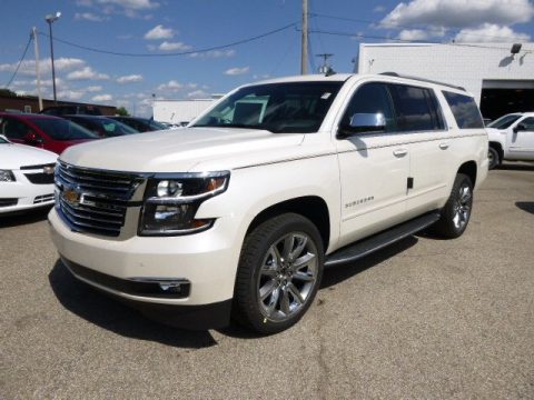 White Diamond Tricoat Chevrolet Suburban LTZ 4WD.  Click to enlarge.
