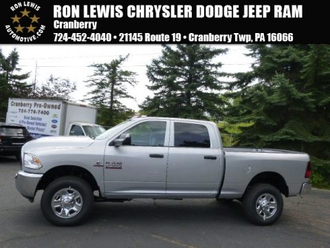 Bright Silver Metallic Ram 2500 Tradesman Crew Cab 4x4.  Click to enlarge.