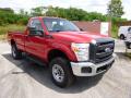 Front 3/4 View of 2015 Ford F350 Super Duty XL Regular Cab 4x4 #2