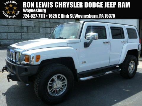 Birch White Hummer H3 . Click to enlarge. Birch White Hummer H3 . Click to enlarge.