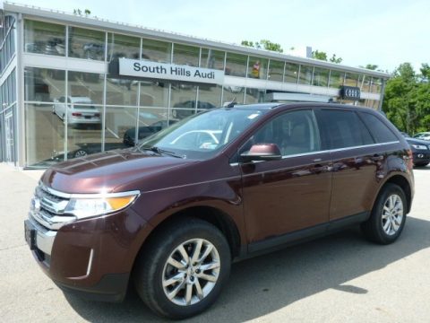 Cinnamon Metallic Ford Edge Limited AWD.  Click to enlarge.
